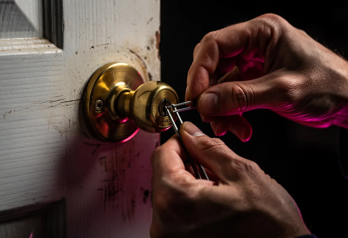 Ouverture de porte